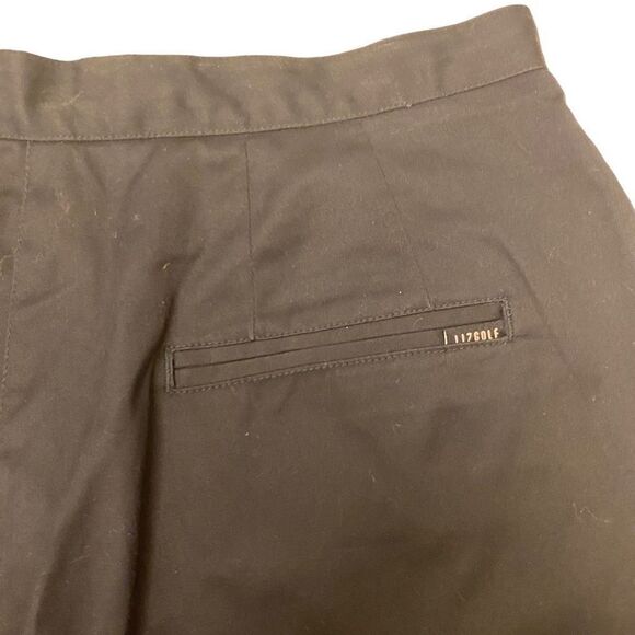 LizGolf‎ by Liz Claiborne Black Bermuda Cuffed Golf Shorts Size14 - Picture 6 of 13